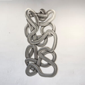 Sebastian Gumpinger, untitled 2023, 198 x 87 cm, acrylic on aluminium