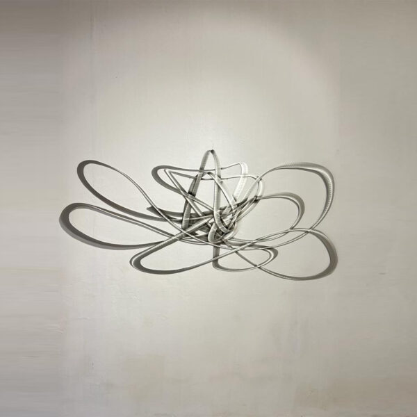 Sebastian Gumpinger, untitled, 2023, 80 x 177 cm, acrylic on aluminium
